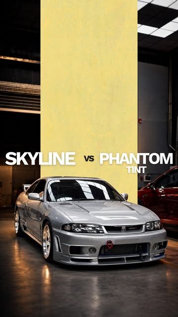 Skyline vs Phantom tint comparison